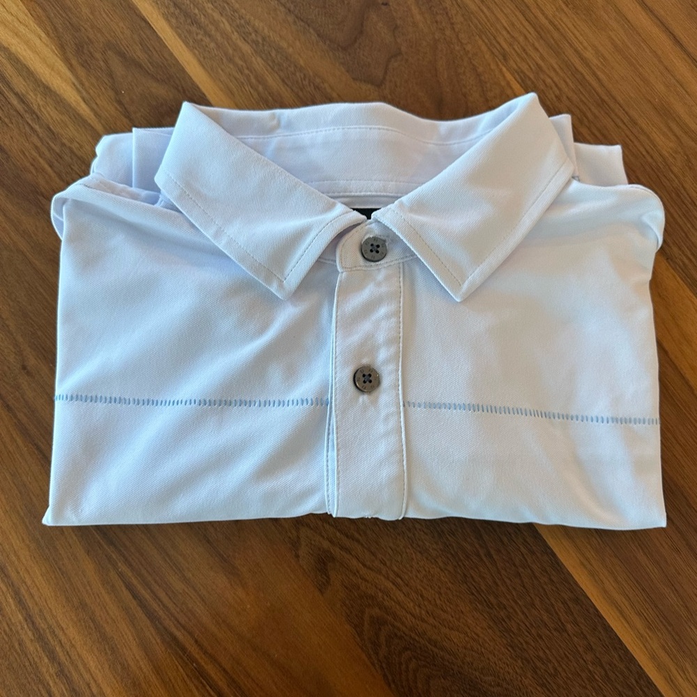 FootJoy Blue Polo Shirt Classic Soft Cotton